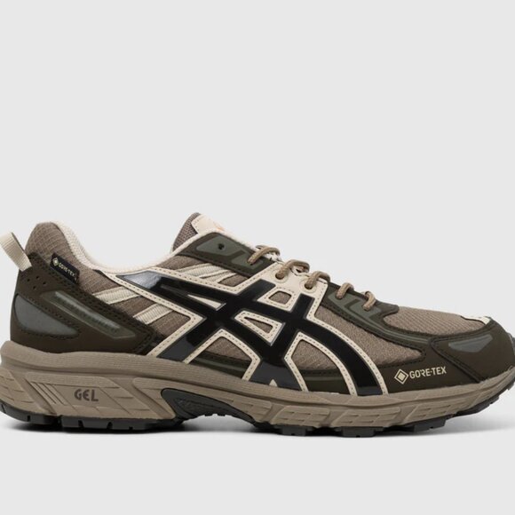 ASICS Gel-Venture 6 GORE-TEX Pepper / Black Coffee Mens Size 8 Trail Hiking NEW - Picture 14 of 16